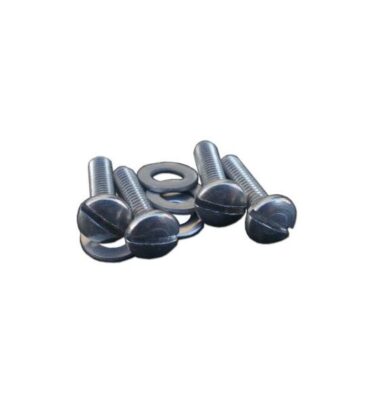 Stainless 1/4 light catch plate screws and washers