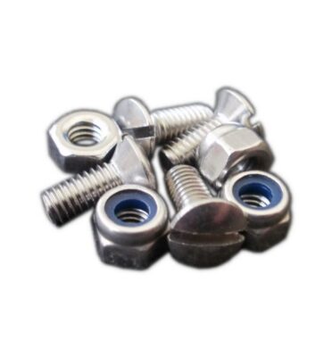 Stainless steel catch plate fixing bolts for both plates