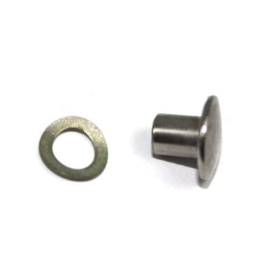 German quality safari slider bracket rivet & washer 2 needed per frame